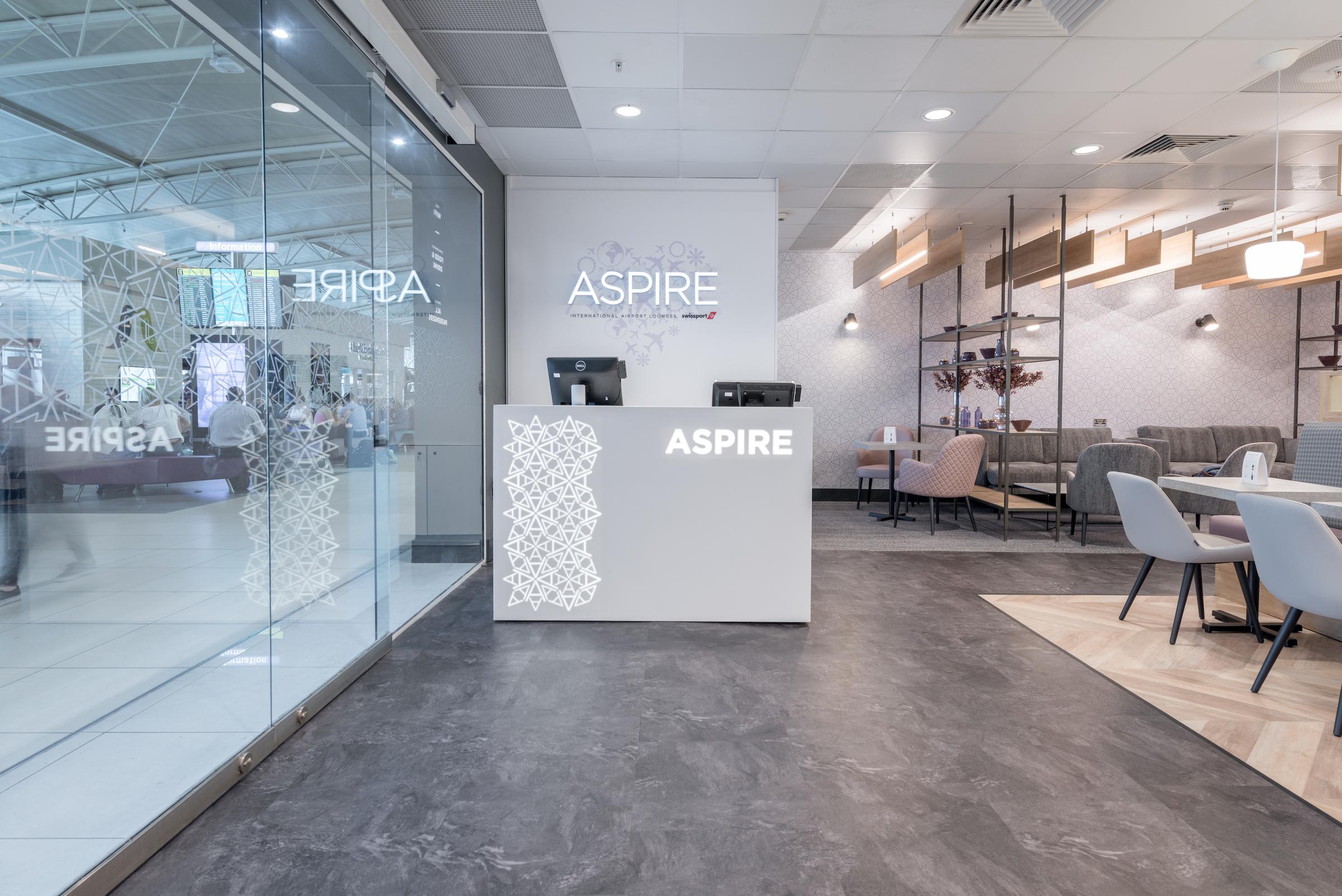 Liverpool Aspire Lounge Entrance